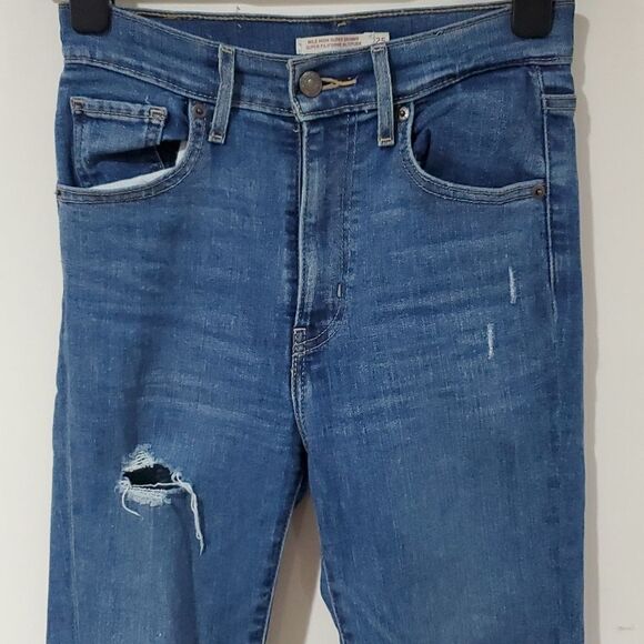 LEVI'S mile high super skinny jeans - Picture 2 of 8